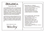 Velocilinx BOUDICA VXGM-HS71S-21U-WH Mode D'emploi