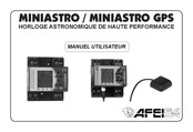 Afeisa MINIASTRO GPS Manuel Utilisateur