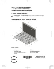 Dell Latitude E6330 Installation Et Caractéristiques