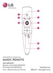 Lg MAGIC REMOTE AN-MR300 Manuel Du Propriétaire