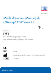 Qiagen QIAamp DSP Virus Kit Mode D'emploi