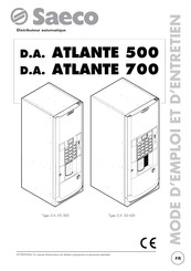 Saeco D.A. ATL 500 Mode D'emploi Et D'entretien