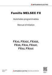 Mitsubishi Electric MELSEC FX Série Manuel