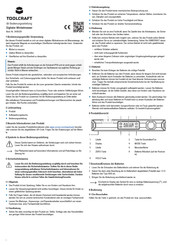 TOOLCRAFT 2436328 Mode D'emploi