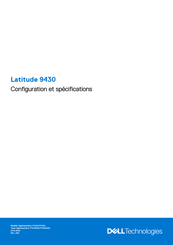 Dell Latitude 9430 Configuration Et Spécifications