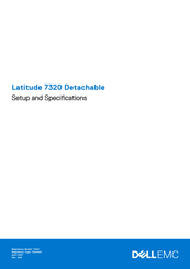Dell EMC Latitude 7320 Detachable Configuration Et Spécifications
