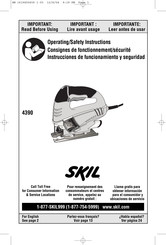 Skil 4390 Consignes De Fonctionnement/Sécurité