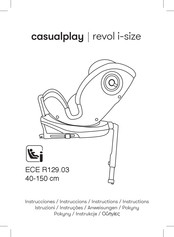 CASUALPLAY revol i-size Manuel D'instructions