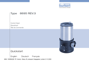 Burkert 326433 Mode D'emploi