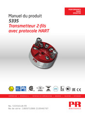 Pr Electronics 5335 Manuel Du Produit