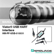 Pepperl+Fuchs Viator HM-PF-USB-010031 Manuel