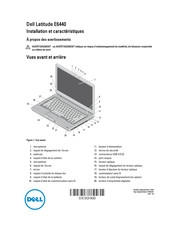 Dell Latitude E6440 Installation Et Caractéristiques