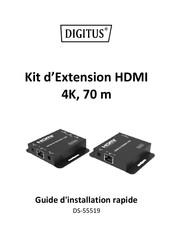 Digitus DS-55519 Guide D'installation Rapide