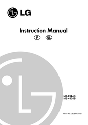 LG MS-2324B Manuel D'instructions