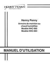 Henny Penny HHC-983 Manuel D'utilisation