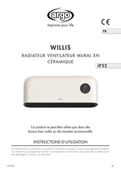 Argo Willis Instructions D'utilisation