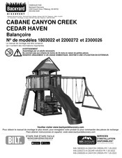 Backyard Discovery CABANE CANYON CREEK Mode D'emploi