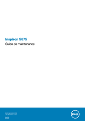 Dell Inspiron 5675 Guide De Maintenance