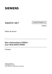 Siemens SIMATIC NET PS598-1 Notice De Service
