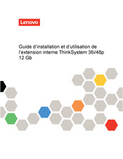Lenovo ThinkSystem 36i Guide D'installation Et D'utilisation