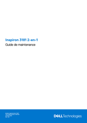 Dell Inspiron 3181 Guide De Maintenance