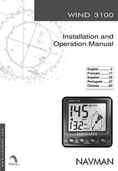 Navman WIND 3100 Manuel D'installation Et D'utilisation