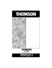 THOMSON LYRA PDP2211 Guide De L'utilisateur