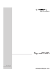 Grundig Digta 4015 DS Mode D'emploi