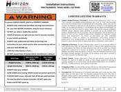 Horizon Global 76583 Instructions D'installation