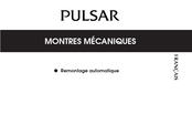 Pulsar MONTRES MECANIQUES Mode D'emploi