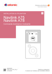 Atlantic Navilink A75 Installation Et Utilisation