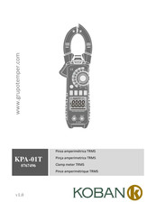 koban KPA-01T Mode D'emploi