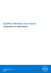 Dell OptiPlex 7090 Configuration Et Spécifications
