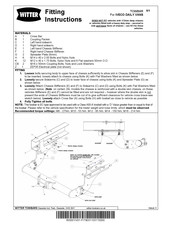 Witter IV1 Instructions De Montage