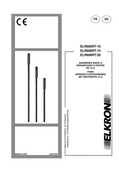 Elkron ELR600RT/15 Manuel D'installation Et D'utilisation