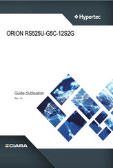 Hypertec ORION RS525U-G5C-12S2G Guide D'utilisation