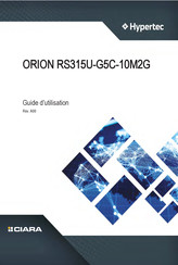 Hypertec ORION RS315U-G5C-10M2G Guide D'utilisation