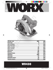 Worx WU430 Mode D'emploi