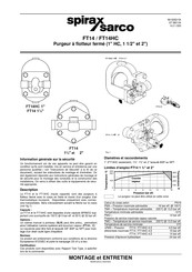 Spirax Sarco FT14HC Mode D'emploi