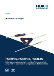 HBK FS62PSR Notice De Montage