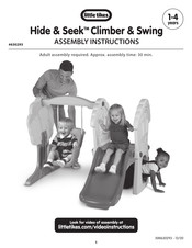 Little Tikes Hide & Seek Climber & Swing Instructions De Montage