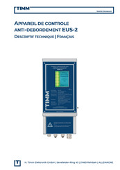 TIMM EUS-2 Mode D'emploi