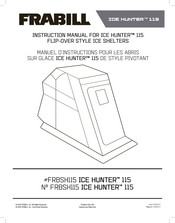Frabill ICE HUNTER 115 Manuel D'instructions