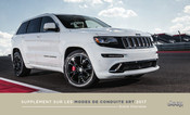 Jeep Grand Cherokee SRT 2017 Supplément Au Manuel