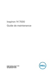 Dell Inspiron 14-7460 Guide De Maintenance