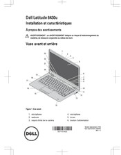 Dell Latitude 6430u Installation Et Caractéristiques