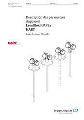 Endress+Hauser Levelflex FMP5 Serie Guide Des Paramètres