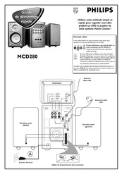 Philips MCD280 Guide De Démarrage Rapide