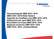 Webasto DBW 2010 Mode D'emploi