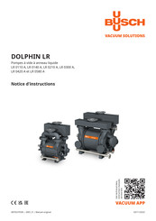 BUSCH DOLPHIN LR 0140 A Notice D'instructions